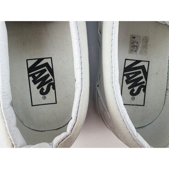 Vans Slip-On Tan Checkerboard Skate Shoe Men’s Size US 9.5 Women’s US 11 UNISEX - Picture 6 of 9